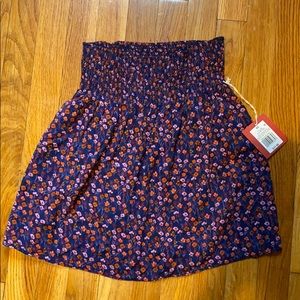 ☀️ NWT XS Shirred Skirt